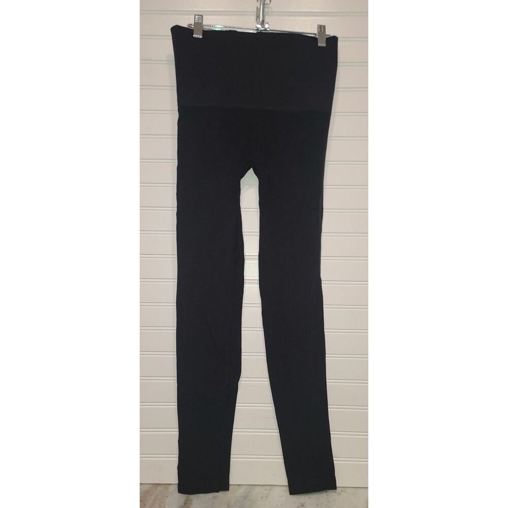 Star Power By Spanx Black Leggings Size XL NWOT